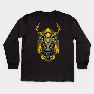 golden deer Kids Long Sleeve T-Shirt